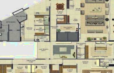 Imagem 3: Apartamento com 4 dormitórios à venda, 510 m² por R$ 4.295.082,79 - Altiplano Cabo Branco