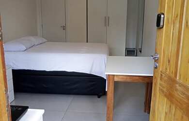 Imagem: A kitnet possui 1 Dormitório, 1 Banheiro, 20m² de Área e