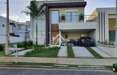 Imagem: A casa em condomínio possui 3 Dormitórios, 4 Banheiros, 4