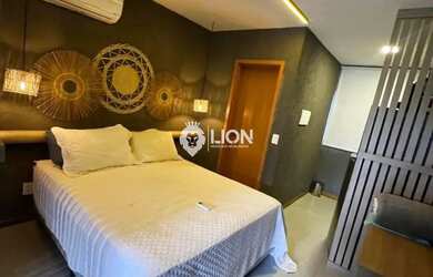 Imagem: O apartamento possui 1 Dormitório, 1 Banheiro, 1 Vaga na garagem