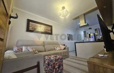 Imagem 4: Casa com 3 dormitórios à venda, 74 m² por R$ 440.000,00 - Balneário...