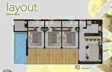 Imagem 12: Imóvel para venda com 121 metros quadrados com 3 quartos em Pipa - Tibau...