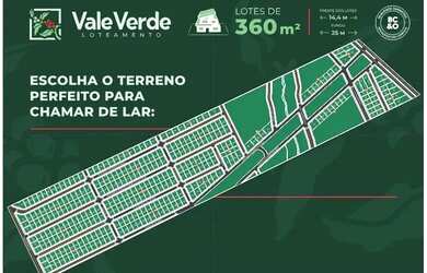 Imagem: O terreno possui 360m² de Área, Imóvel novo e está localizado