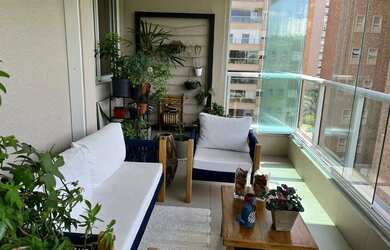 Imagem: O apartamento possui 3 Dormitórios, 4 Banheiros, 3 Vagas na