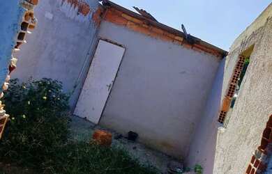 Imagem 4: Vendo lindo terreno todo murado de tijolo de bloco com frutas e com pequena...