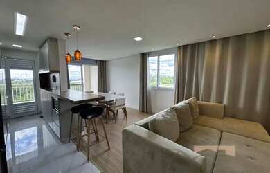 Imagem: O apartamento possui 2 Dormitórios, 2 Banheiros, 2 Vagas na