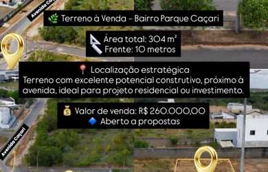 Imagem: O terreno possui 300m² de Área e está localizado em Cinturão