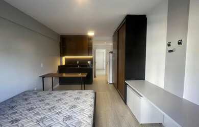 Imagem: O studio possui 1 Banheiro, 35m² de Área, Imóvel mobiliado