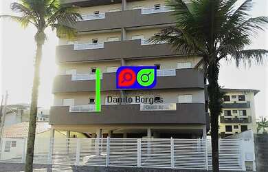 Imagem: O apartamento possui 3 Dormitórios, 2 Banheiros, 2 Vagas na