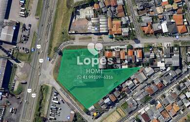 Imagem: O terreno possui 7.510m² de Área e está localizado em Pinheirinho