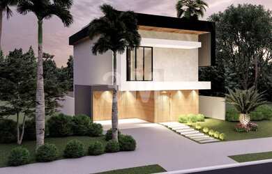 Imagem: A casa possui 3 Dormitórios, 4 Banheiros, 2 Vagas na garagem