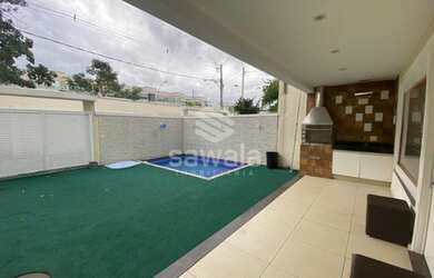 Imagem: A casa em condomínio possui 4 Dormitórios, 4 Banheiros, 2