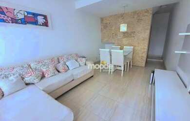 Imagem: A casa em condomínio possui 2 Dormitórios, 2 Banheiros, 2