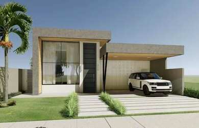 Imagem: A casa em condomínio possui 3 Dormitórios, 3 Banheiros, 4