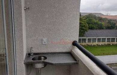 Imagem: O apartamento possui 2 Dormitórios, 2 Banheiros, 1 Vaga na