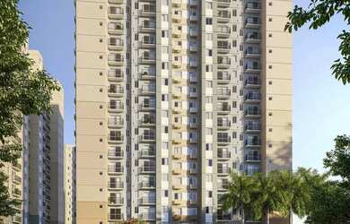 Imagem: O apartamento possui 2 Dormitórios, 1 Banheiro, 1 Vaga na garagem