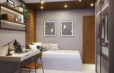 Imagem 9: Imóvel para venda com 35 metros quadrados com 1 quarto em Coqueiral de...