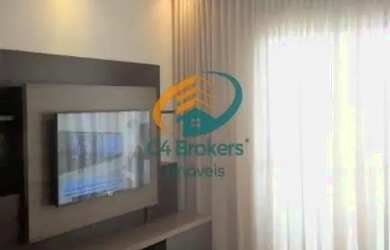 Imagem: O apartamento possui 3 Dormitórios, 1 Banheiro, 1 Vaga na garagem