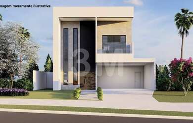 Imagem: A casa possui 3 Dormitórios, 4 Banheiros, 2 Vagas na garagem