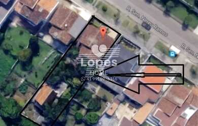 Imagem: O terreno possui 755m² de Área e está localizado em Guabirotuba