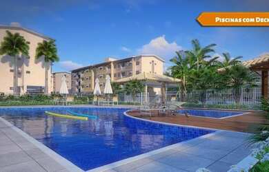 Imagem: O apartamento possui 2 Dormitórios, 1 Banheiro, 1 Vaga na garagem