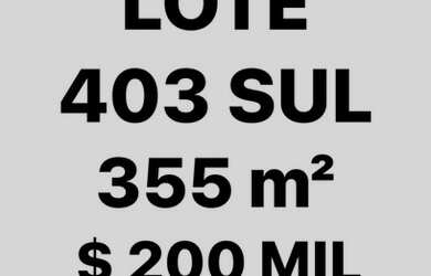 Imagem: O terreno possui 355m² de Área e está localizado em Plano