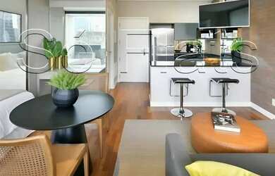 Imagem: O studio possui 1 Dormitório, 1 Banheiro, 1 Vaga na garagem