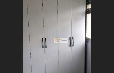 Imagem: O apartamento possui 1 Dormitório, 1 Banheiro, 1 Vaga na garagem