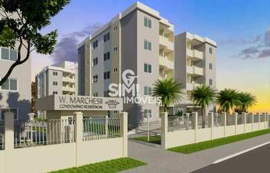 Imagem: O apartamento possui 2 Dormitórios, 2 Banheiros, 1 Vaga na