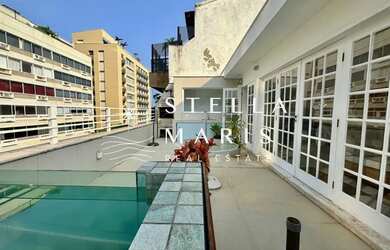 Imagem 3: Leblon, Cobertura Duplex com 310 m2, com piscina privativa, churrasqueira,...