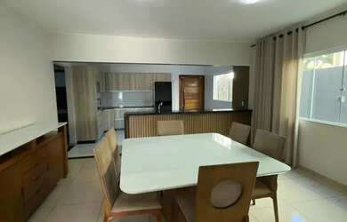 Imagem 2: casa 3 quartos com suite mobiliada na ponte alta gama df