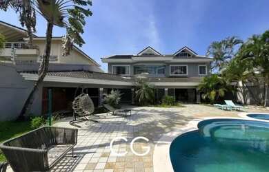 Imagem: A casa em condomínio possui 5 Dormitórios, 5 Banheiros, 4