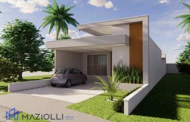 Imagem: A casa em condomínio à venda possui 3 Dormitórios, 5 Banheiros