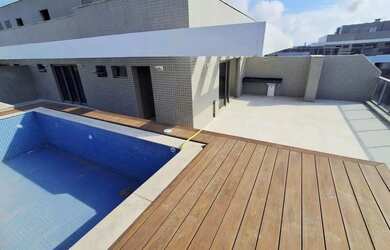 Imagem: O apartamento na cobertura possui 5 Dormitórios, 5 Banheiros