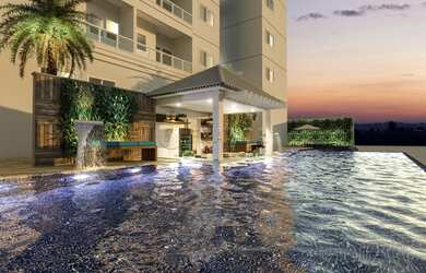 Imagem: O apartamento possui 2 Dormitórios, 2 Banheiros, 1 Vaga na