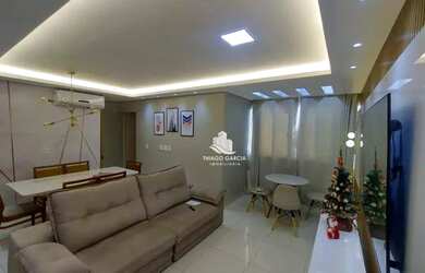 Imagem: O apartamento possui 3 Dormitórios, 2 Banheiros, 1 Vaga na