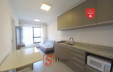 Imagem: O apartamento possui 1 Dormitório, 1 Banheiro, 35m² de Área