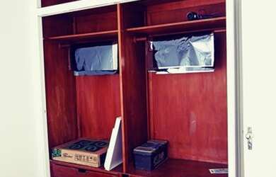 Imagem 6: Quarto e Sala no Embaré. 40m² de Área, 1 Banheiroe1 Dormitório