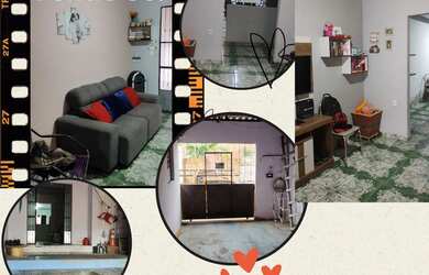 Imagem: A casa possui 3 Dormitórios, 3 Banheiros, 1 Vaga na garagem