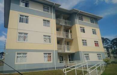 Imagem: O apartamento possui 2 Dormitórios, 1 Banheiro, 1 Vaga na garagem