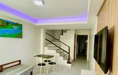 Imagem: A casa em condomínio possui 2 Dormitórios, 3 Banheiros, 1