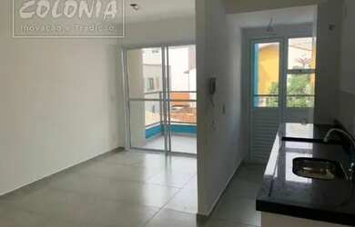 Imagem: O apartamento possui 2 Dormitórios, 1 Banheiro, 1 Vaga na garagem