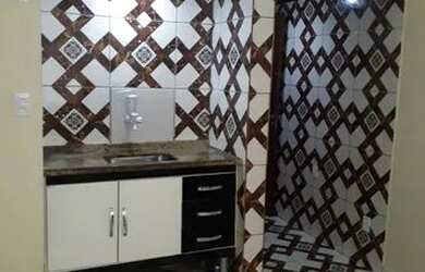 Imagem: A kitnet possui 1 Dormitório, 1 Banheiro e está localizado