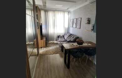 Imagem: O apartamento possui 2 Dormitórios, 1 Banheiro, 1 Vaga na garagem