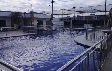 Imagem: A casa em condomínio possui 3 Dormitórios, 2 Banheiros, 2