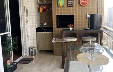 Imagem: O apartamento possui 3 Dormitórios, 3 Banheiros, 2 Vagas na