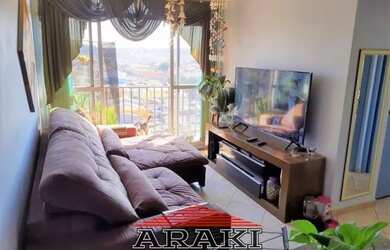 Imagem: O apartamento possui 2 Dormitórios, 1 Banheiro, 1 Vaga na garagem