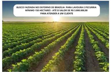 Imagem: A fazenda possui 1.000.000m² de Área e está localizado em