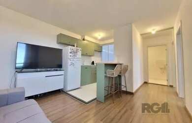 Imagem: O apartamento possui 2 Dormitórios, 1 Banheiro, 2 Vagas na