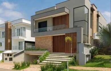 Imagem: A casa em condomínio possui 4 Dormitórios, 5 Banheiros, 5